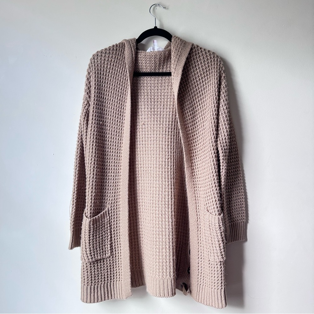Tan No Boundaries Hooded Sweater